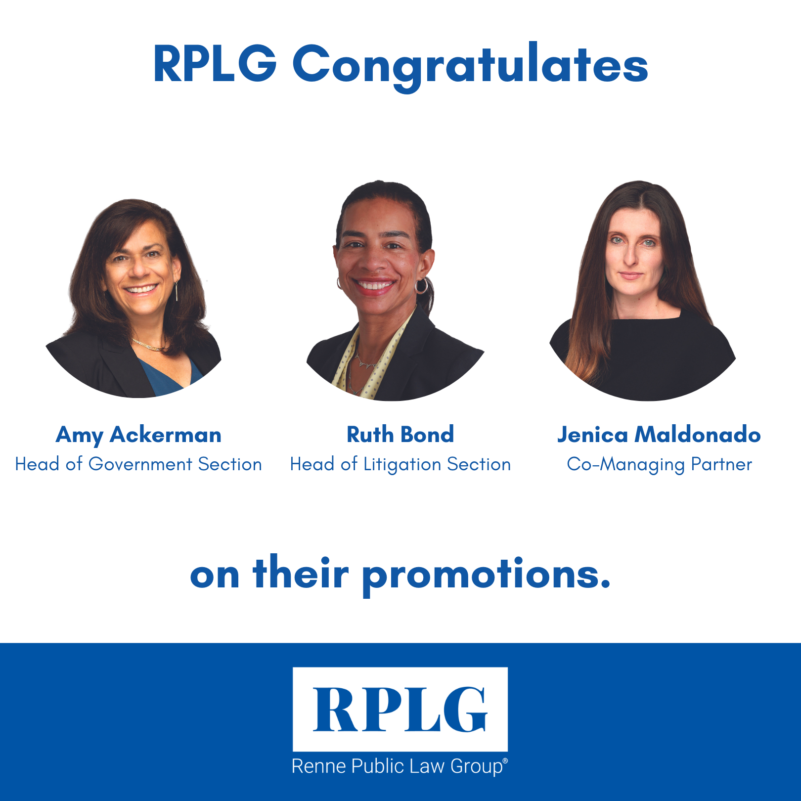 Three RPLG Promotions